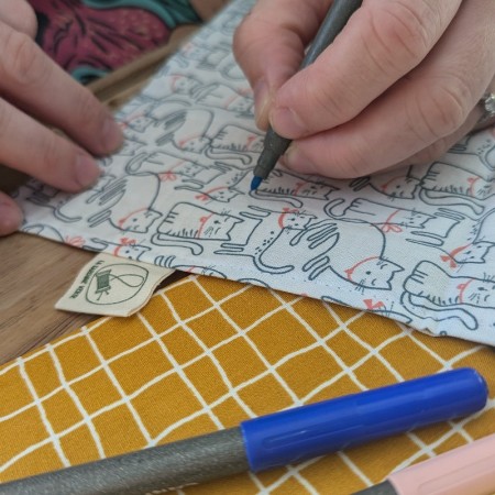 Pochette à colorier Chats | Art thérapie adulte