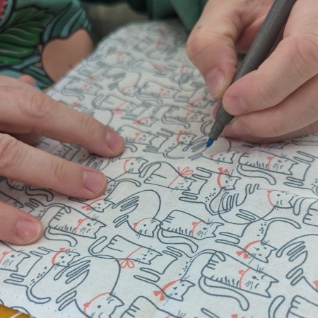 Pochette à colorier Chats | Art thérapie adulte
