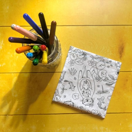 Pochette de 12 feutres à colorier réversible | Plusieurs motifs
