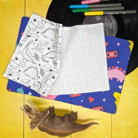 Cahier d' activités lavable Dinosaures | Réutilisable dès 4 ans