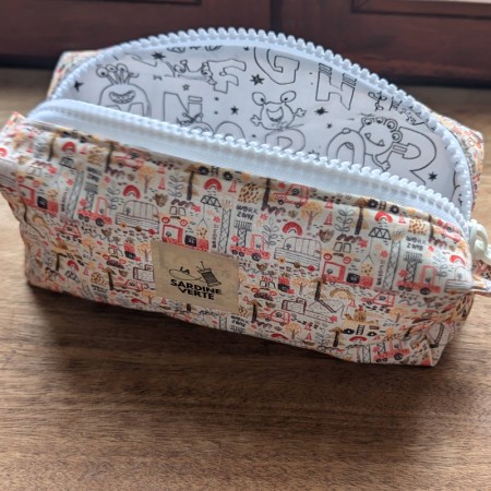 Trousse à colorier - Voitures - Cadeau anniversaire enfant