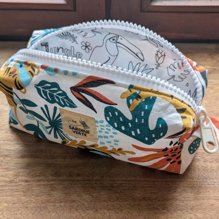Trousse à colorier - Animaux de la jungle - Cadeau enfant