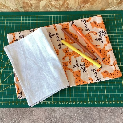 Cahier d'activités lavable - Guépard - Modèle unique