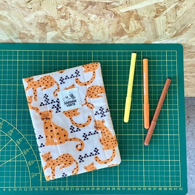 Cahier d'activités lavable - Guépard - Modèle unique