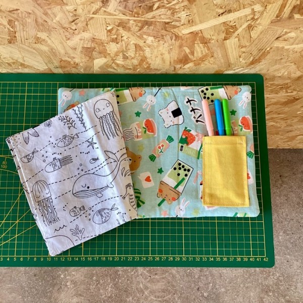 Cahier d'activités lavable - Kawaï - Modèle unique