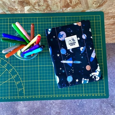 Cahier d'activités lavable - Espace / Dinosaures - Modèle unique