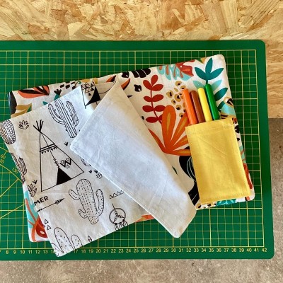 Cahier d'activités lavable - Jungle tropicale - Modèle unique
