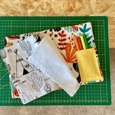 Cahier d'activités lavable - Jungle tropicale - Modèle unique