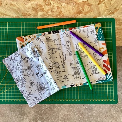 Cahier d'activités lavable - Jungle - Modèle unique