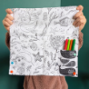 Les coloriages lavables nomades