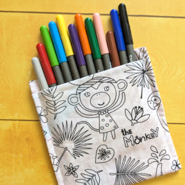 pochette de feutres a colorier