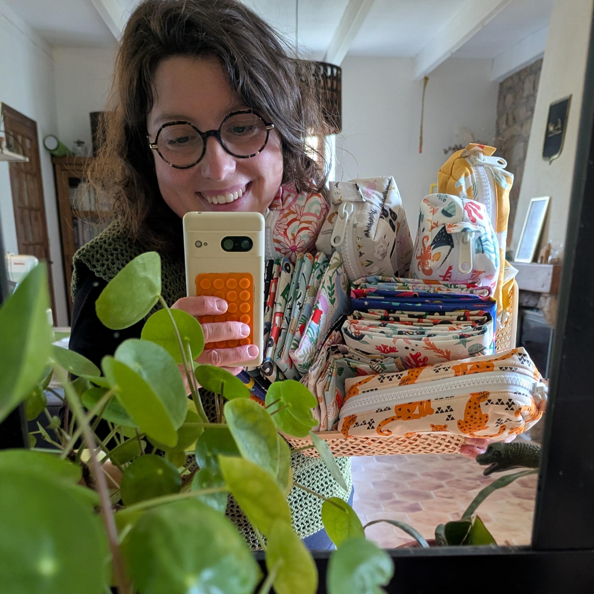 Justine, créatrice de La sardine verte